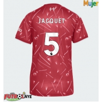 Camiseta Liverpool Jeremy Jacquet #5 Primera Equipación para mujer 2026-27 manga corta